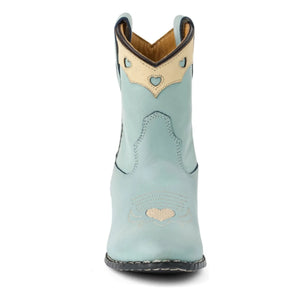 Copenhagen Colors - Botines Cowboy - Copenhagen Colors X Bootstock | Azul claro