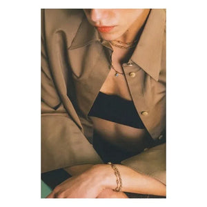 Tityaravy - Collar de topacio Kamilah | Azul