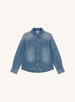 Smallable Woman - Camisa de Denim Tenara | Denim Crudo