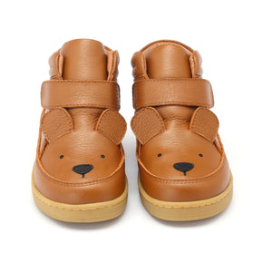 Donsje - Zapatillas deportivas con velcro Mika Bear | Cognac