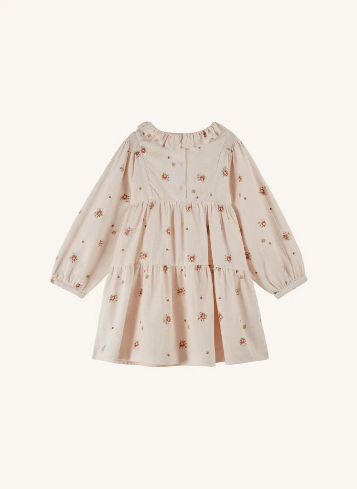 Emile et Ida - Eglantine vestido | Ecru
