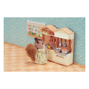 Sylvanian Families - Set de cocina con armarios