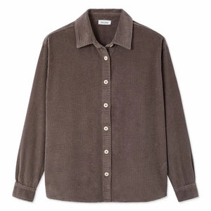 American Vintage - Camisa de algodón Padow | Gris ceniza
