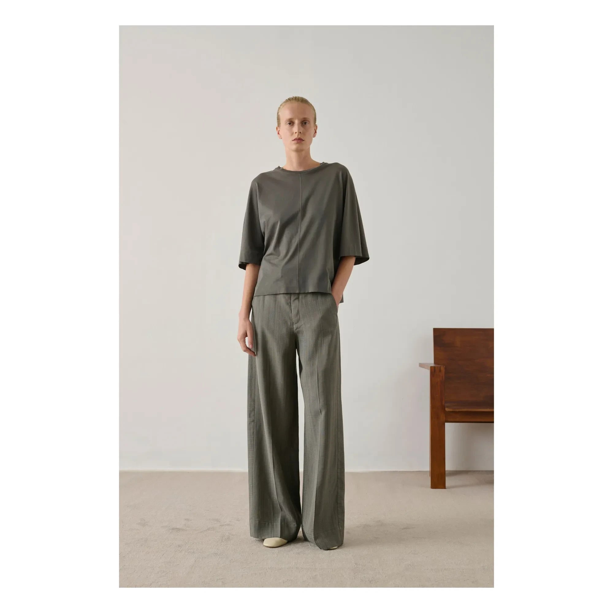 Soeur - Camiseta Helsinki Coton | Gris oscuro