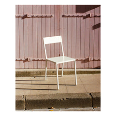 Valerie Objects - Silla de Aluminio, Muller Van Severen | Blanca
