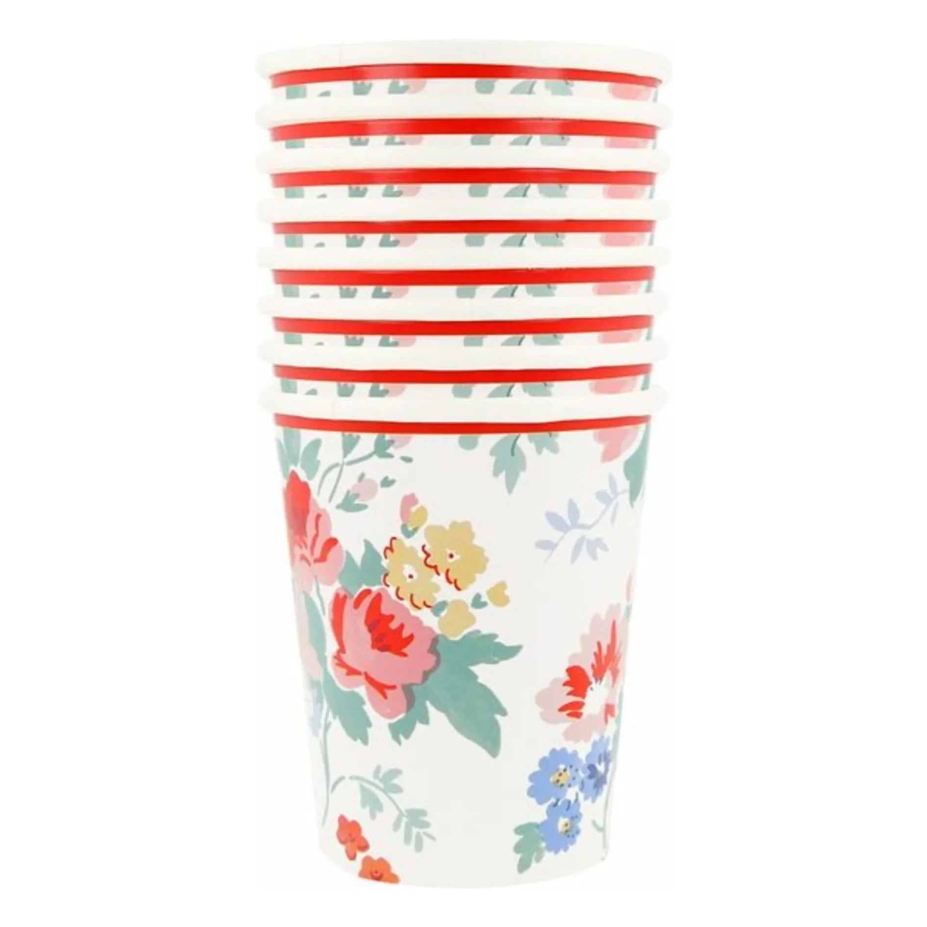 Meri Meri - Vasos florales vintage - Set de 8