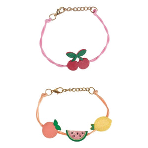 Rockahula Kids - Set de 2 pulseras Tutti Frutti | Rosa