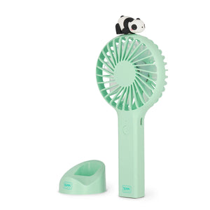Legami - Rechargeable Portable Fan ile Base - Mini Fan