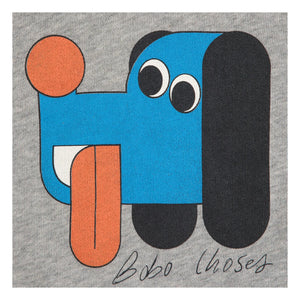 Bobo Choses - Sudadera Perro | Gris Melange
