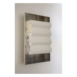 Violaine d'Harcourt - Lámpara de pared Frame Wave | Plata