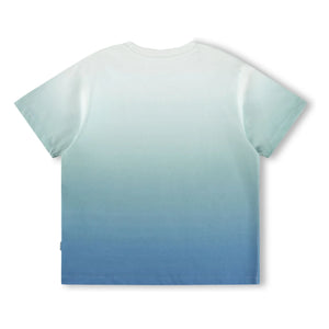 Molo - Camiseta de algodón orgánico con degradado Rodney | Azul