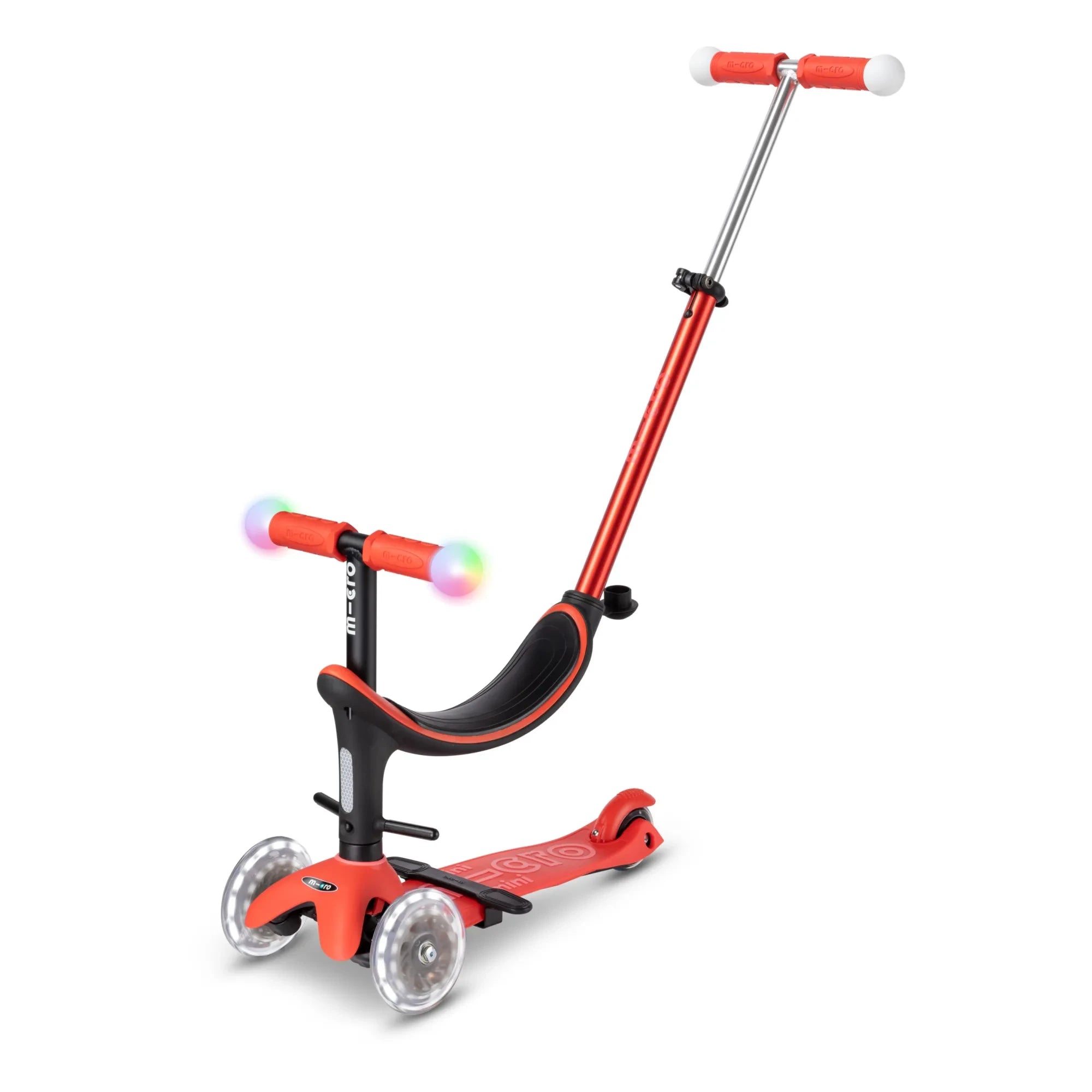 Patinete LED 3 en 1 Micro - Mini | Rojo
