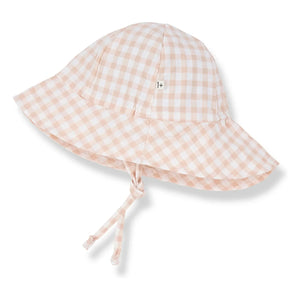 1+ in the family - Sombrero Egas Vichy Seersucker | Beige rosa