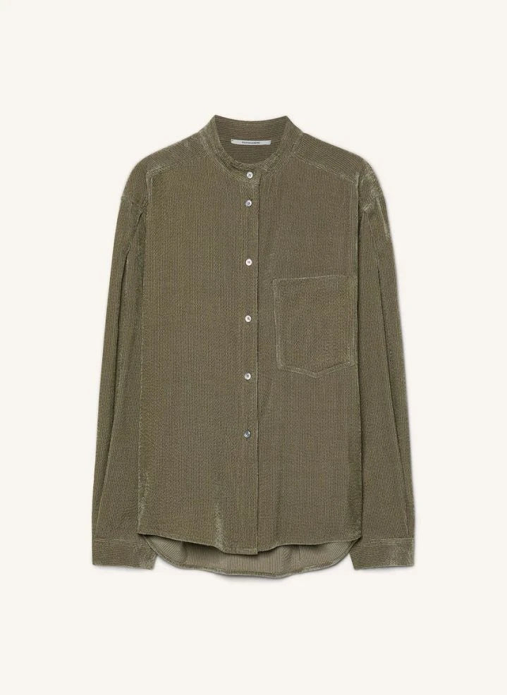 Pomandère - Camisa con bolsillo | Caqui