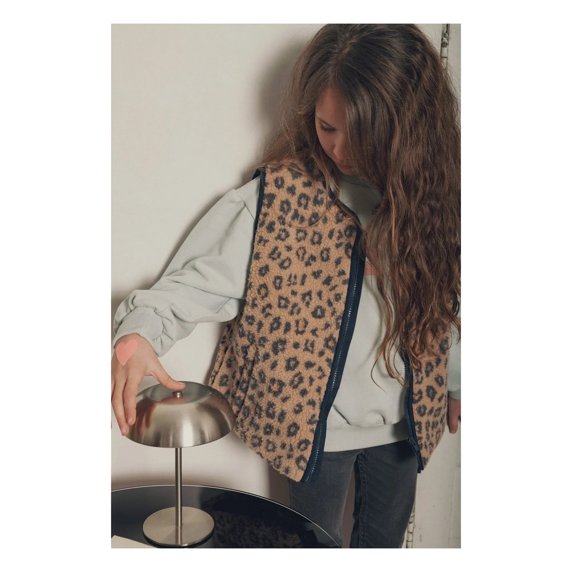 Marlot Paris - Chaleco Joe Leopard | Beige