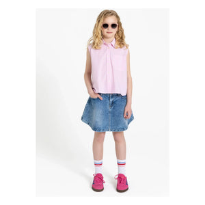 Finger in the nose - Falda Denim Joplin | Azul