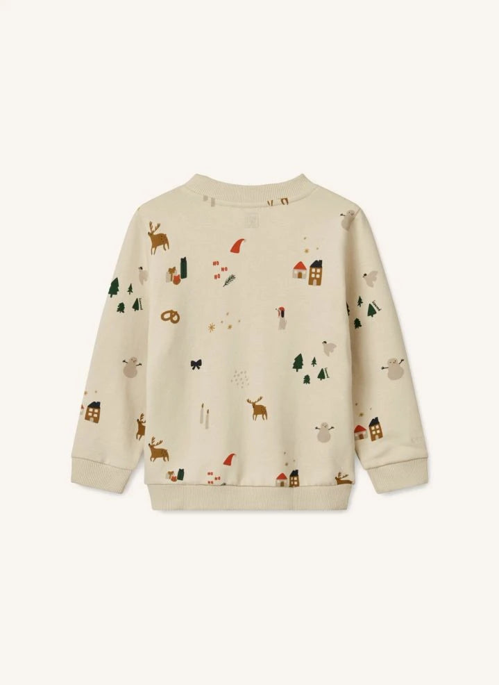 Liewood - Sudadera de algodón orgánico Thora Noël | Crudo