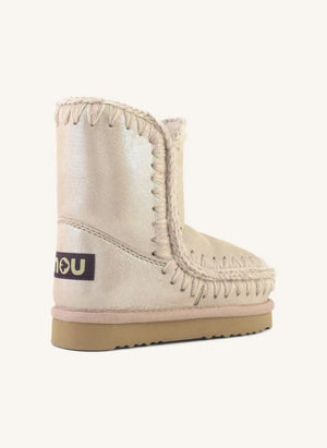 Mou - Bota Eskimo Iridiscente | Rosa Pálido