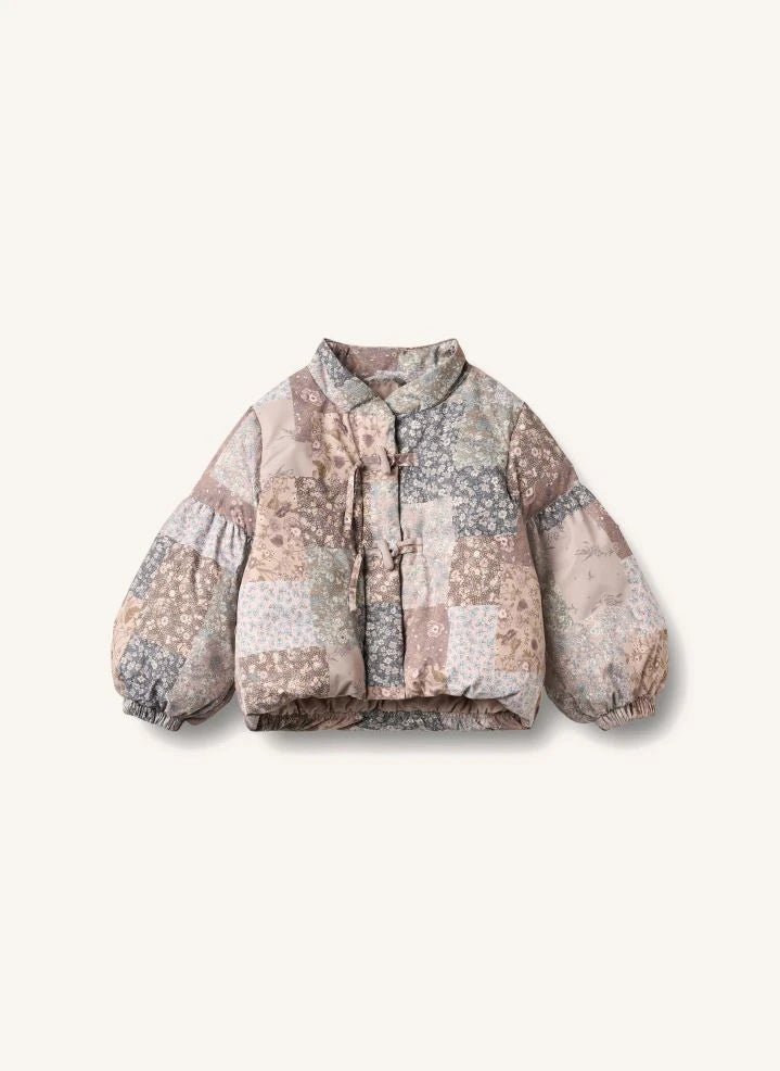 Wheat - Zallie Chaqueta acolchada con relleno de fibra reciclada | Rosa pálido
