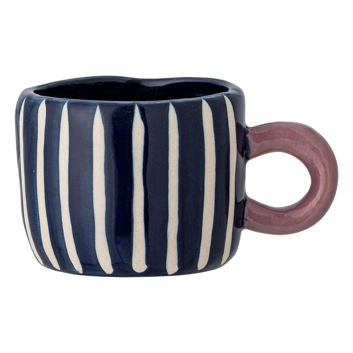 Bloomingville - Taza Nini de cerámica de gres | Azul