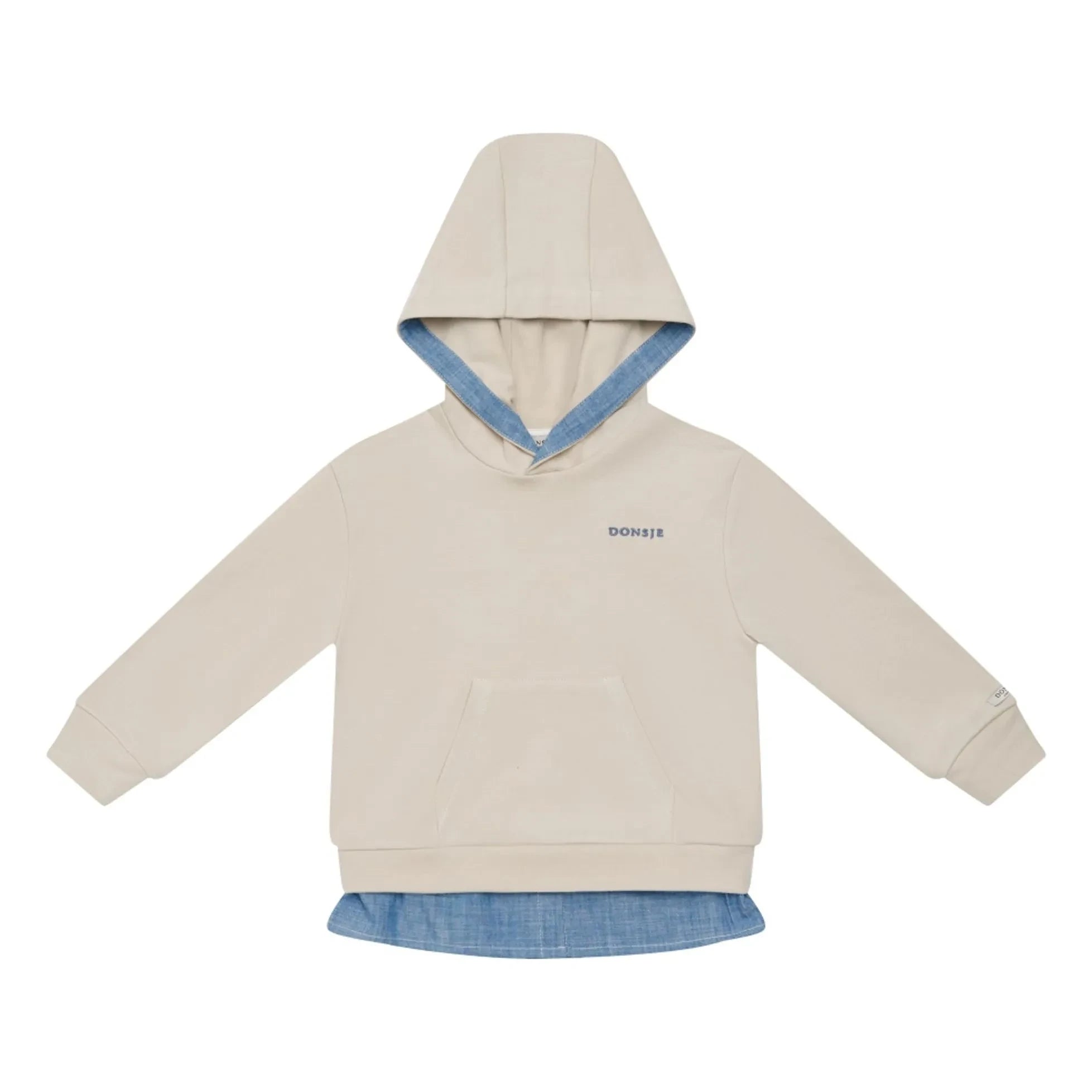 Sudadera con Capucha Lirian de Algodón Orgánico Donsje | Crudo