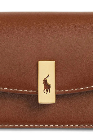 Cartera de cuero Polo Ralph Lauren
