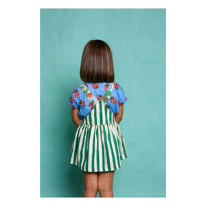 Favorite People - Vestido Peto Fragola Rayado | Verde