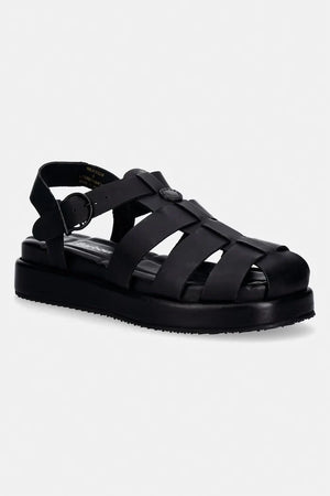 Barbour Sandalias de cuero Hindburn para mujer