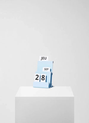 Warren & Laëtitia - Calendario Perpetuo de Joe | Azul Claro