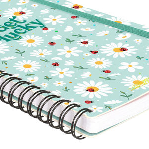 Legami - A5 Çizgili Sert Kapaklı Resimli Defter - Uğur Böceği - Spiralli