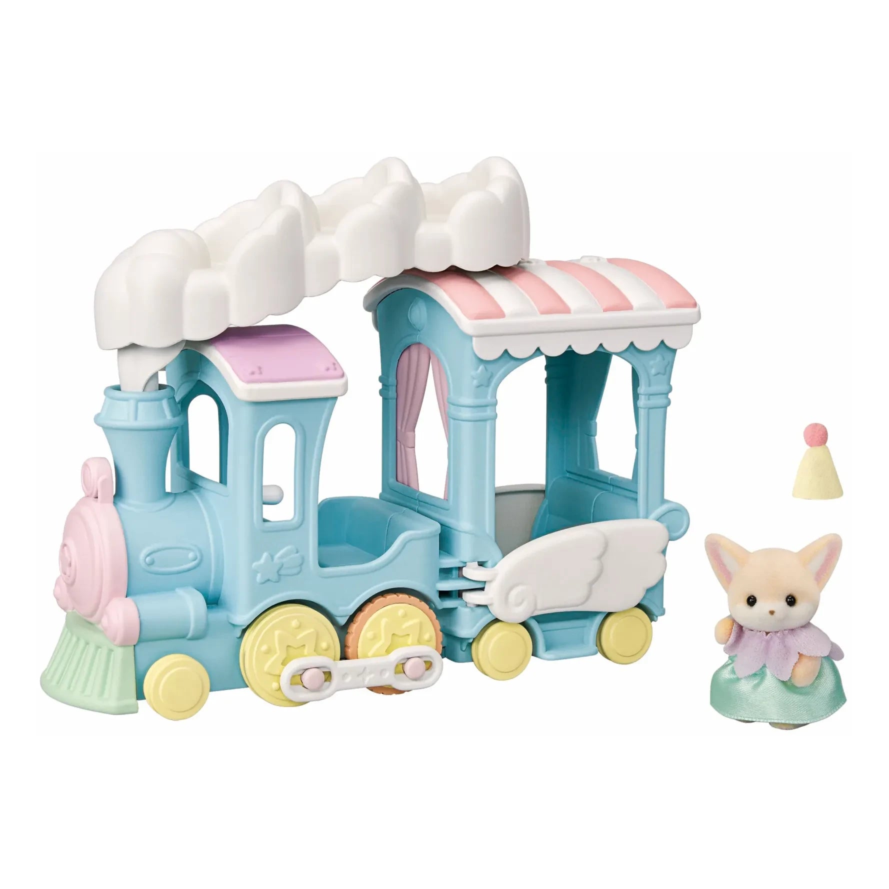 Sylvanian Families - Set Tren de Vapor y Bebé Zorro