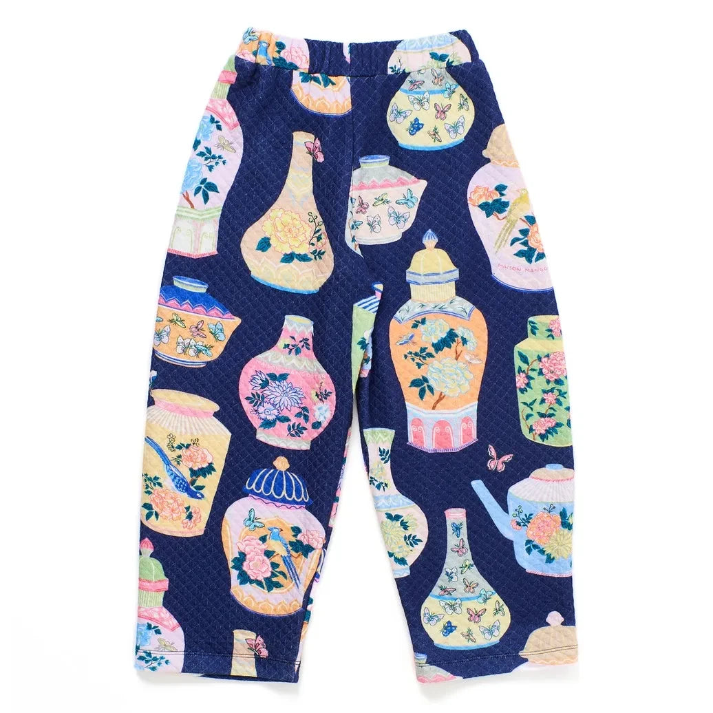 Maison Mangostan - Jogger Porcelana | Azul Oscuro