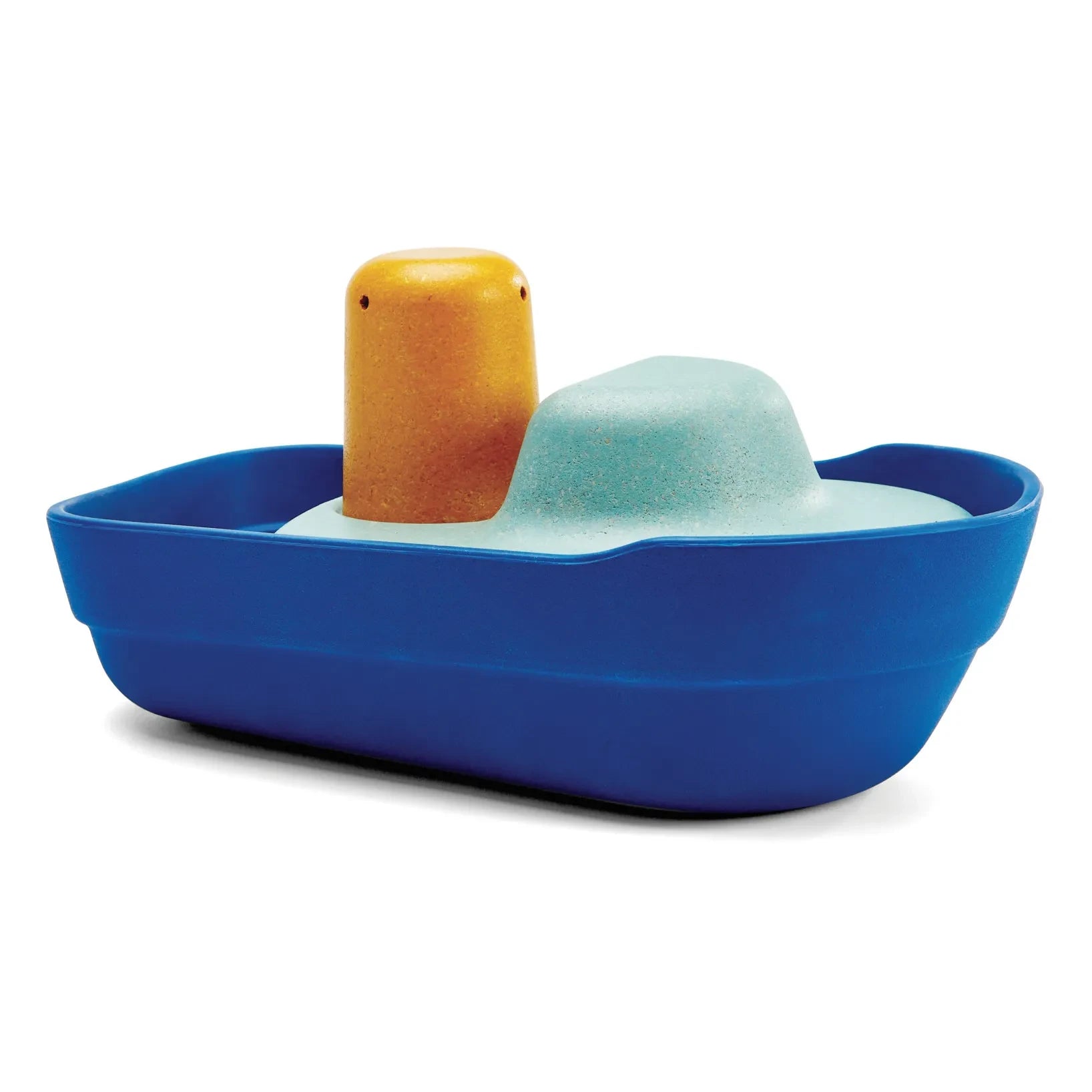 Plan Toys - Barco de caucho natural