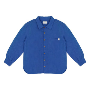 Jenest - Camisa de lino Lef | Cobalto