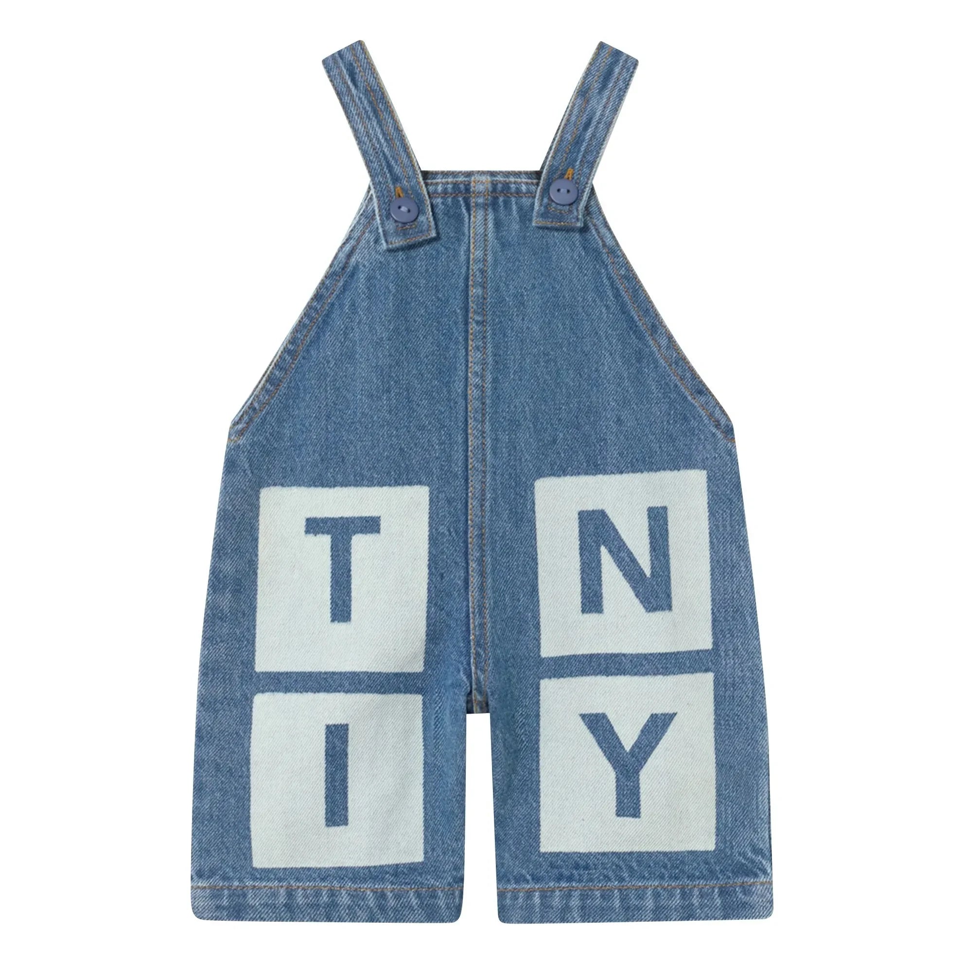 Tinycottons - Peto vaquero Tiny | Azul