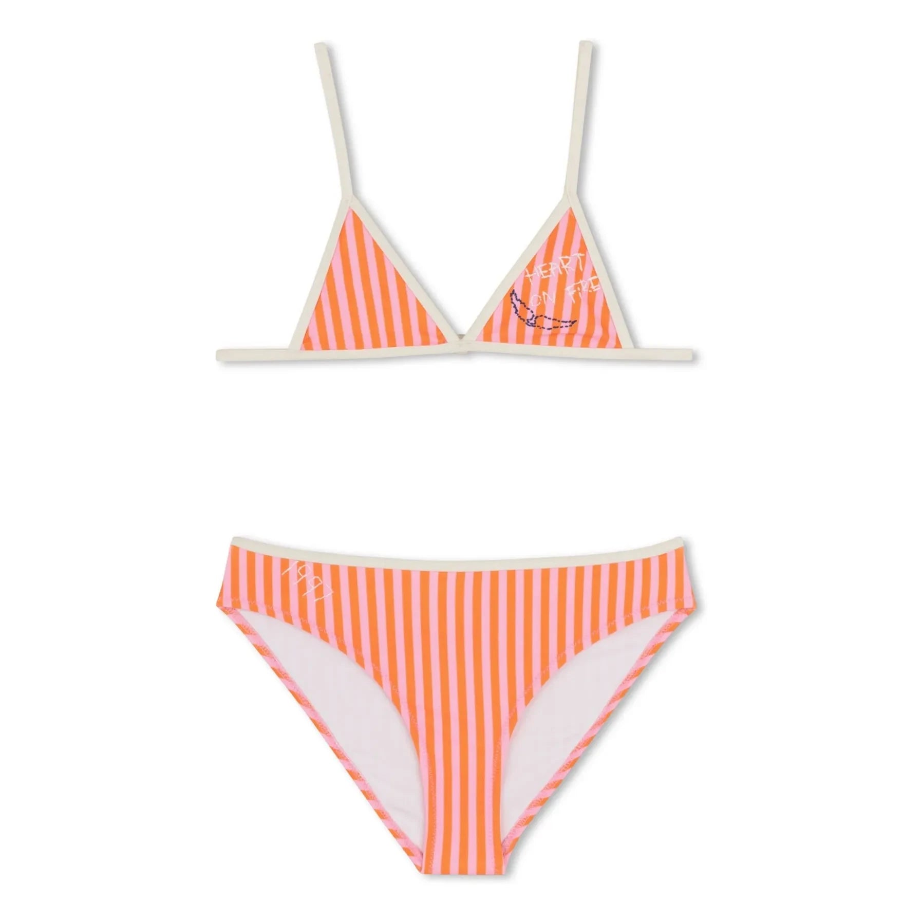 Zadig & Voltaire - Etiket Şeritli Mayo | Pembe