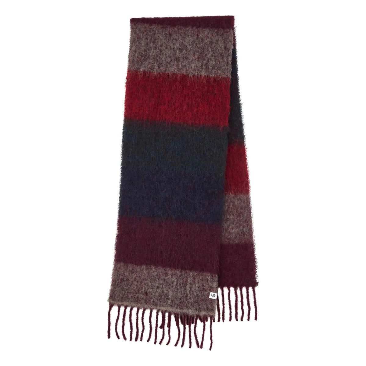 Becksöndergaard - Bufanda Strada Tilda de Alpaca y Mohair | Roja