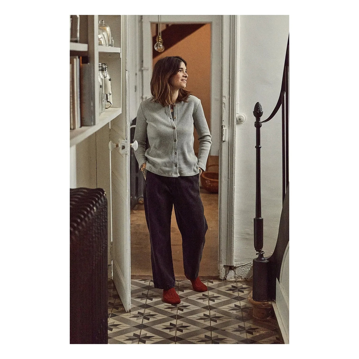 Poudre Organic - Gentian Pantalón vaquero de algodón orgánico - Colección Mujer | Negro