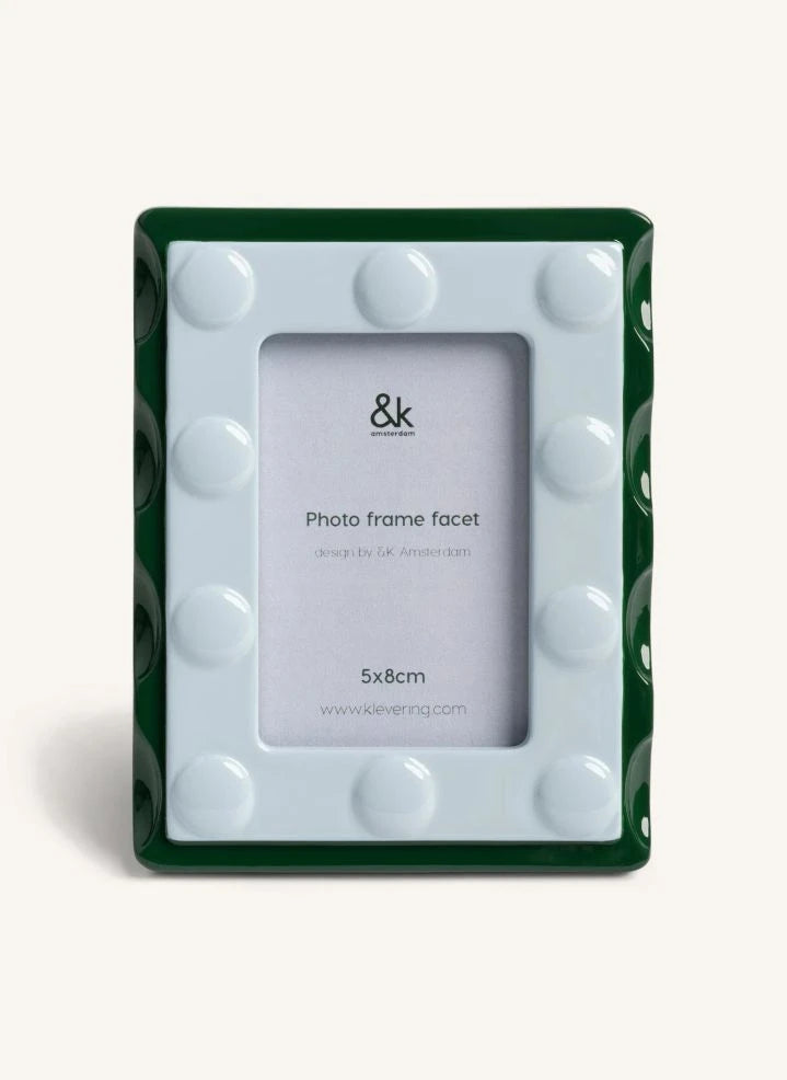 &Klevering - Facet Fotoğraf Çerçevesi | Yeşil