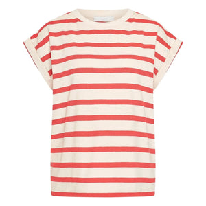 By Bar - Camiseta marinera Tobi Pamuk | Rojo