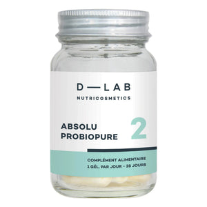 D-LAB NUTRICOSMETICS - Absolu Probiopure equilibrio flora intestinal Suplemento alimenticio - 1 mes