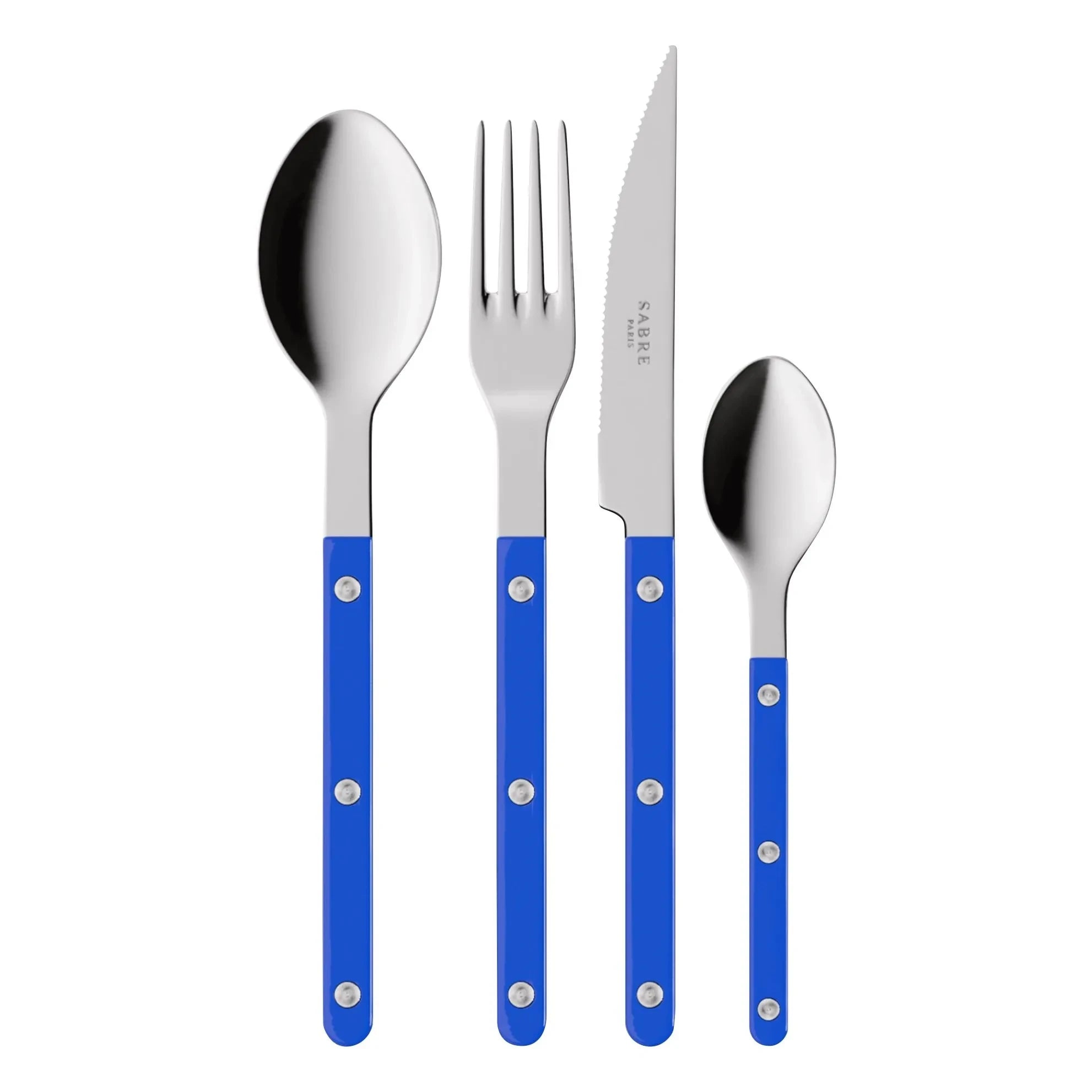 Sabre - Juego de cubiertos - Set de 4 | Cromo
