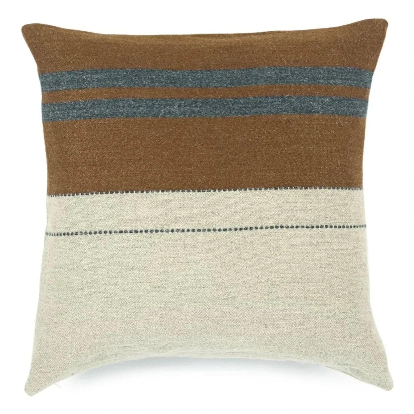 Funda de almohada Libeco - Highland Stripe | Crema