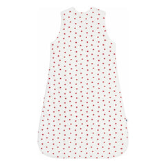 Petit Bateau - Saco de dormir con motivos de corazón | Blanco