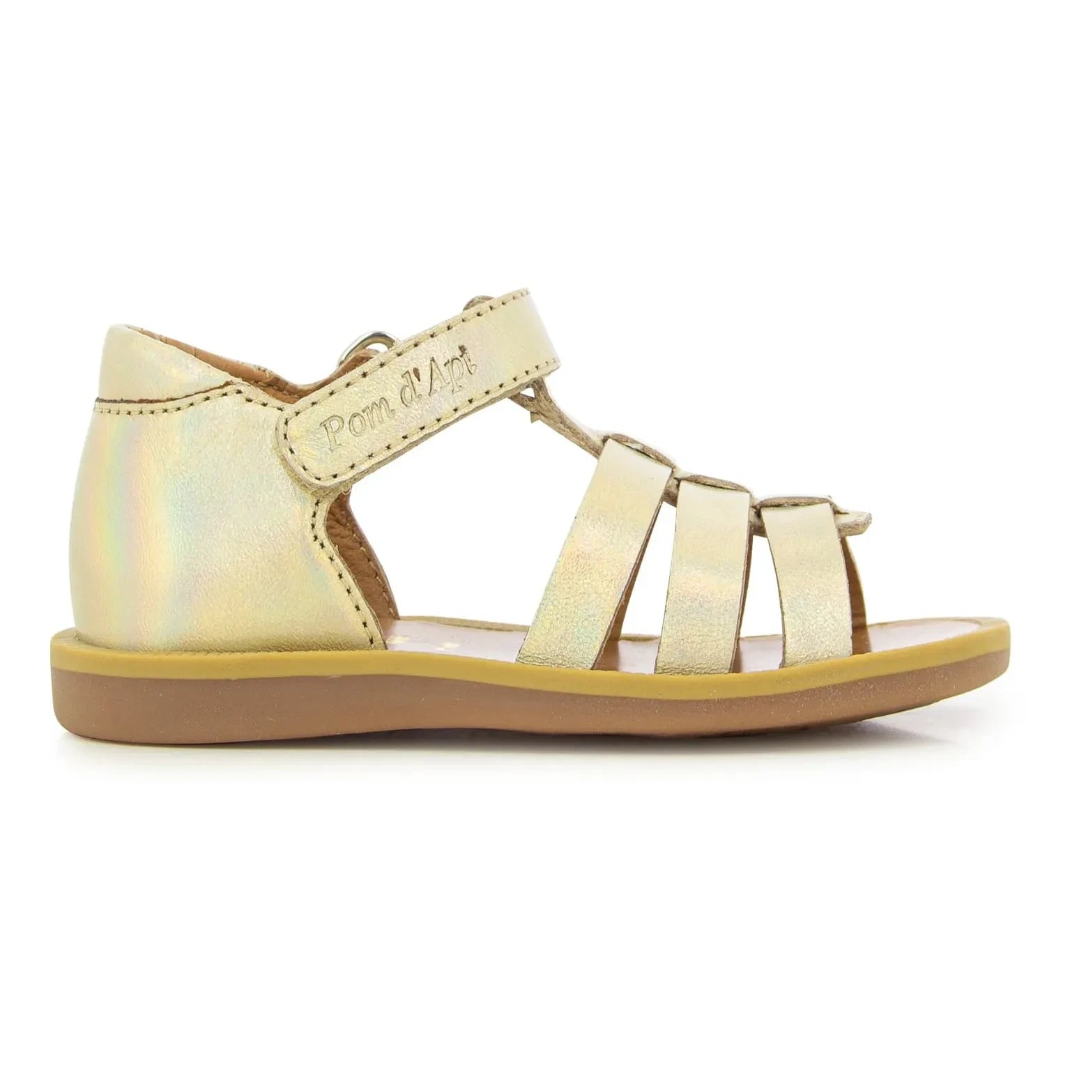 Pom d'Api - Sandalias Poppy con tiras | Dorado