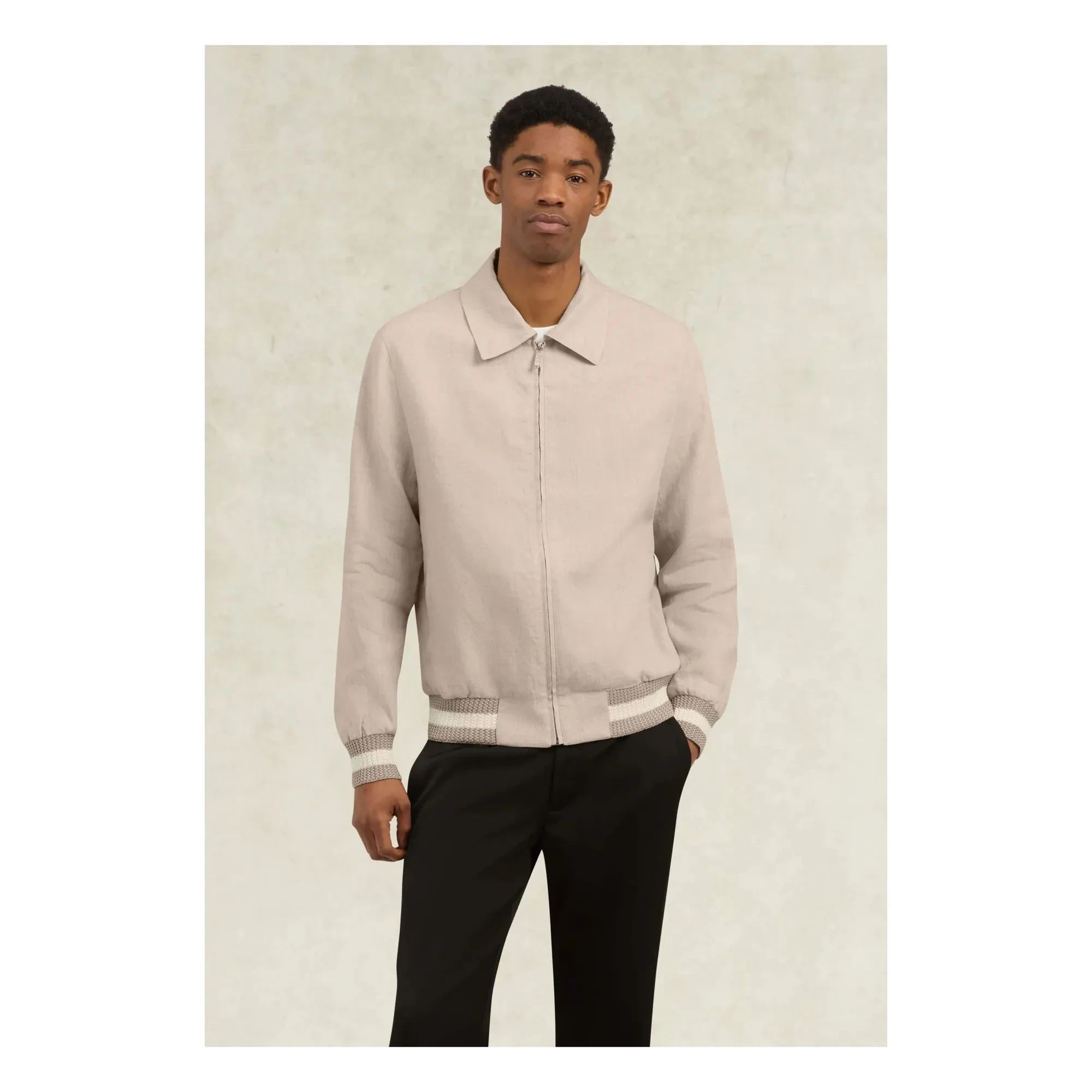 Ché Studios - Chaqueta de Lino Benito | Beige