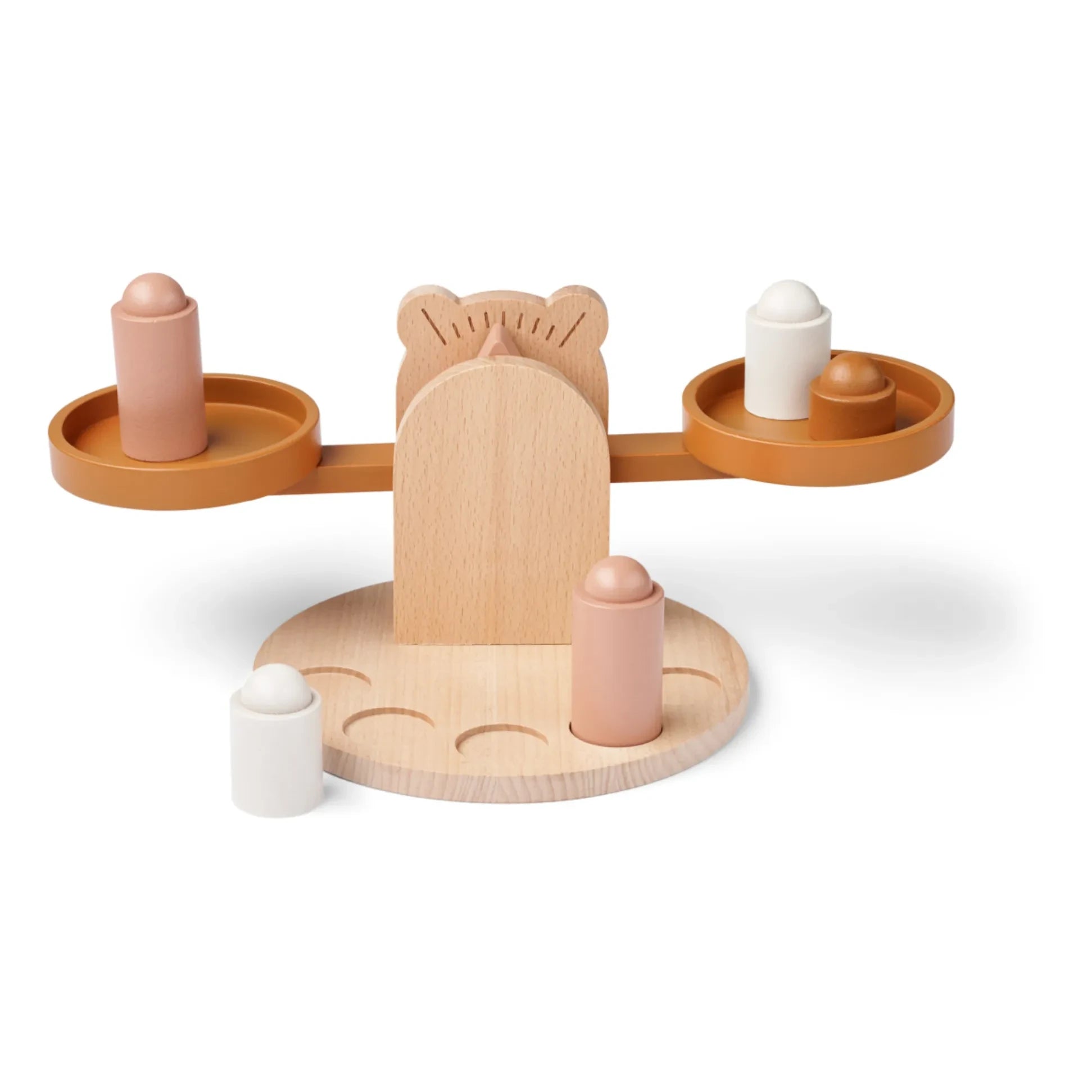 Liewood - Balanza de madera Ronni | Mezcla de rosa toscano