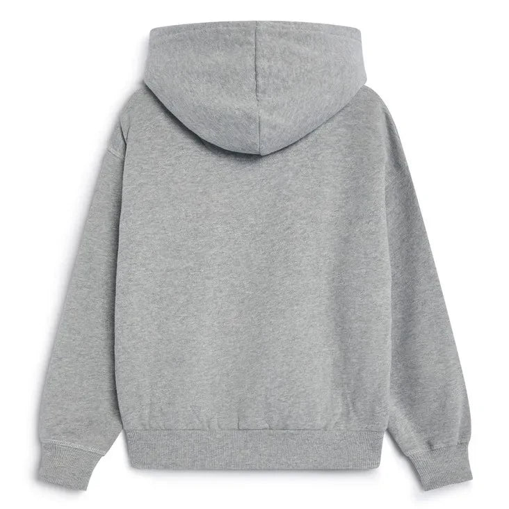 La nueva sociedad - Sudadera con capucha con el logo de TNS | Gri