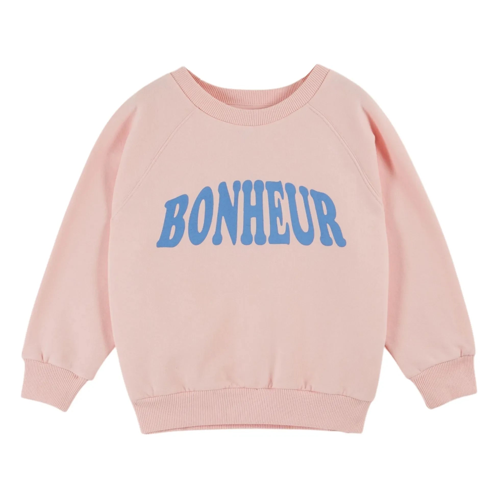 Emile et Ida - Sudadera de algodón orgánico Bonheur | Rosa
