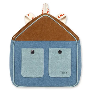 Tinycottons - Mochila hecha a mano | Azul